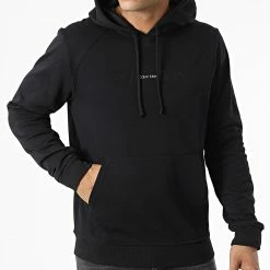 Offres 🔥 Sweat Capuche GMF2W320 Noir de Calvin Klein 😀 -France Calvin Klein Soldes 2024 calvin klein 333202 GMF2W320 BAE 20220823T140629 03