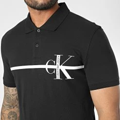 Nouveau 🔥 Polo Manches Courtes 1699 Noir de Calvin Klein ⌛ -France Calvin Klein Soldes 2024 calvin klein 333436 J30J321699 BEH 20220818T152320 02
