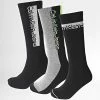 Remise ✔️ Lot De 3 Paires De Chaussettes 701218735 Noir Gris Chiné de Calvin Klein ✨