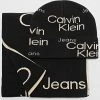 Tout neuf 🌟 Coffret Echarpe Et Bonnet AOP 9917 Noir de Calvin Klein ⭐