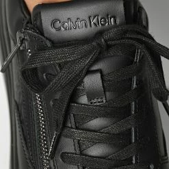 Bon marché ✔️ Baskets Low Top Lace Up Zip 0739 Black de Calvin Klein 😍 -France Calvin Klein Soldes 2024 calvin klein 333756 HM0HM00739 0GJ 20220824T155543 03