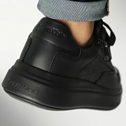 Bon marché ✔️ Baskets Low Top Lace Up Zip 0739 Black de Calvin Klein 😍 -France Calvin Klein Soldes 2024 calvin klein 333756 HM0HM00739 0GJ 20220824T155545 04