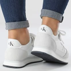 Top 10 🎁 Baskets Femme Runner Sock 0840 Bright White de Calvin Klein ✨ -France Calvin Klein Soldes 2024 calvin klein 334085 YW0YW00840 YAF 20220830T155412 04