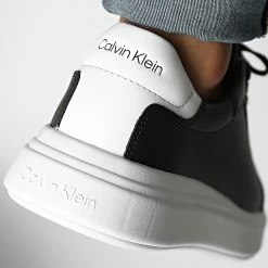 Remise 🥰 Baskets Low Top Lace Up 0292 Black White de Calvin Klein 👏 -France Calvin Klein Soldes 2024 calvin klein 334628 HM0HM00292 0GM 20220830T153122 04