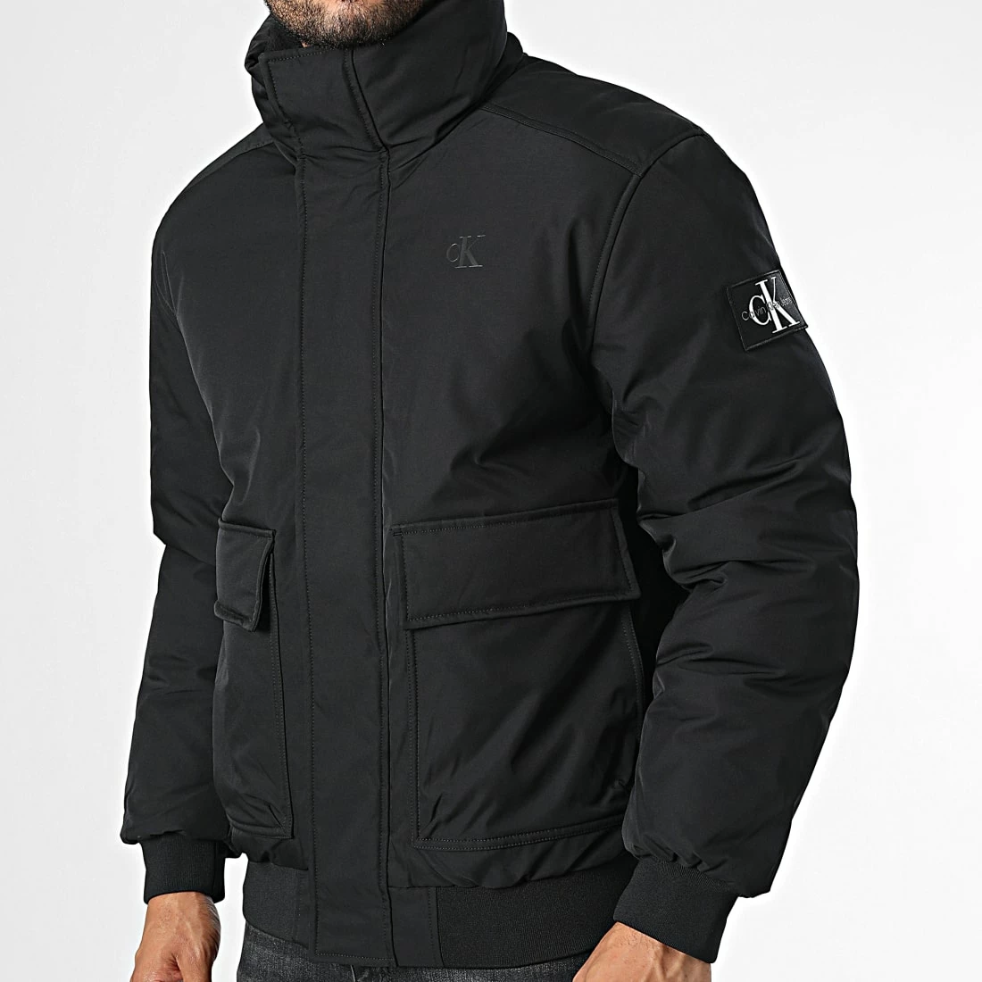 Budget 🌟 Blouson Non Down Technical 2181 Noir de Calvin Klein ✔️ 3 Budget 🌟 Blouson Non Down Technical 2181 Noir de Calvin Klein ✔️ – Image 3