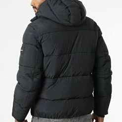 De gros 🧨 Doudoune Capuche Nylon Puffer 0336 Noir de Calvin Klein ✔️ -France Calvin Klein Soldes 2024 calvin klein 334840 K10K110336 BEH 20220930T155913 04