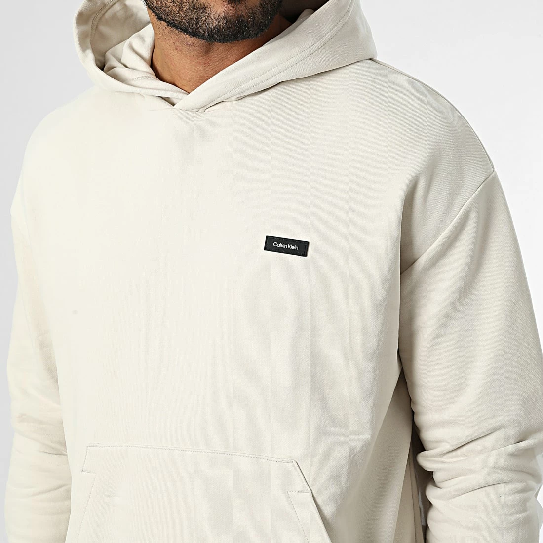 Acheter 😍 Sweat Capuche Cotton Comfort 0606 Beige de Calvin Klein ⌛ 2 Acheter 😍 Sweat Capuche Cotton Comfort 0606 Beige de Calvin Klein ⌛ – Image 2