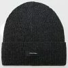 Bon marché 🌟 Bonnet Daddy Wool Rib 7495 Noir de Calvin Klein 🥰