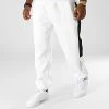 Meilleur prix 🥰 Pantalon Jogging A Bande Stacked Colorblock 2045 Blanc de Calvin Klein ⭐
