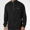 Remise ❤️ Sweat Col Zippé NM2299E Noir de Calvin Klein 😉