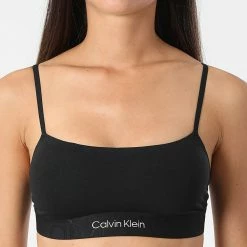 Promo ✔️ Brassière Femme 6989E Noir de Calvin Klein 💯