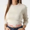 Les meilleures critiques de 😍 Pull Crop Femme 9787 Beige de Calvin Klein 👍