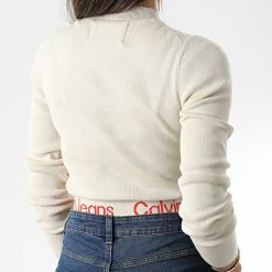 Les meilleures critiques de 😍 Pull Crop Femme 9787 Beige de Calvin Klein 👍 -France Calvin Klein Soldes 2024 calvin klein 336609 J20J219787 ACF 20221010T152451 04