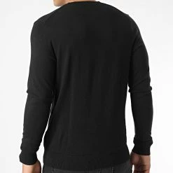 De gros 🧨 Pull 2058 Noir de Calvin Klein 😍 -France Calvin Klein Soldes 2024 calvin klein 336637 J30J322058 BEH 20221027T155710 04