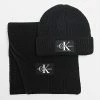 Top 10 😉 Coffret Echarpe Et Bonnet Monologo Patch 9910 Noir de Calvin Klein ⭐