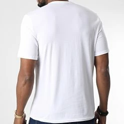 Vente flash ⭐ Tee 👚 Shirt NM1903E Blanc de Calvin Klein 👍 -France Calvin Klein Soldes 2024 calvin klein 337806 NM1903E 6OB 20221021T151752 04