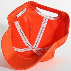 Coupon 😍 Casquette ⚾ Baseball Institutional 9918 Orange de Calvin Klein 🌟 -France Calvin Klein Soldes 2024 calvin klein 337815 K50K509918 S04 20220921T155554 03