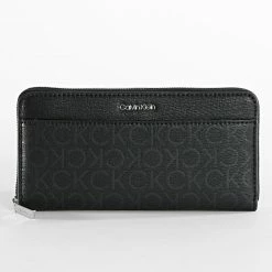 Meilleure vente 🌟 Portefeuille CK Must 9910 Noir de Calvin Klein 🛒
