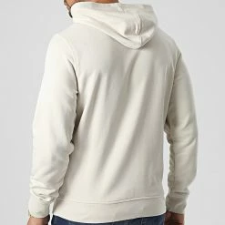 Promo ⌛ Sweat Capuche Réfléchissant GMS2W304 Beige de Calvin Klein 🛒 -France Calvin Klein Soldes 2024 calvin klein 338130 GMS2W304 2JX 20221104T151142 04