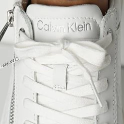 Tout neuf ⌛ Baskets Low Top Lace Up Zip Mono 0813 White de Calvin Klein 🔔 6 Tout neuf ⌛ Baskets Low Top Lace Up Zip Mono 0813 White de Calvin Klein 🔔 -France Calvin Klein Soldes 2024 calvin klein 339111 HM0HM00813 0LB 20220920T154918 03