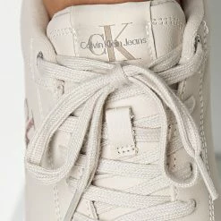 Top 10 ✔️ Baskets Casual Cupsole Laceup Low Mono YM0YM00496 Eggshell de Calvin Klein 🔥 -France Calvin Klein Soldes 2024 calvin klein 339118 YM0YM00496 ACF 20220922T160219 03