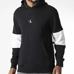 Coupon 🌟 Sweat Capuche 1882 Noir de Calvin Klein 🔥 -France Calvin Klein Soldes 2024 calvin klein 339208 J30J321882 BEH 20221020T152348 03
