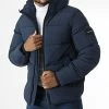 Offres ⌛ Doudoune Capuche Crinkle Nylon Puffer 0336 Bleu Marine de Calvin Klein ✨