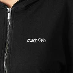 Top 10 👏 Sweat Capuche Zippé Femme QS6869E Noir de Calvin Klein 🎉 -France Calvin Klein Soldes 2024 calvin klein 341319 QS6869E UB1 20221114T155959 02