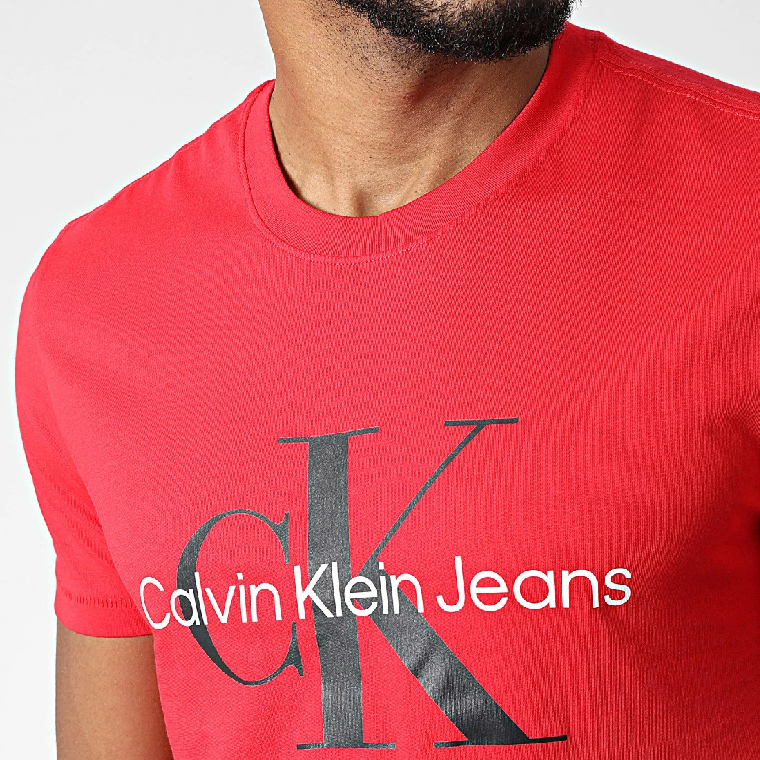Meilleur prix 🎁 Tee 👕 Shirt Femme 0806 Rouge de Calvin Klein 💯 2 Meilleur prix 🎁 Tee 👕 Shirt Femme 0806 Rouge de Calvin Klein 💯 – Image 2