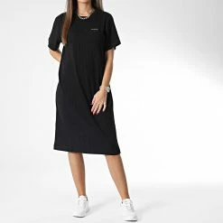 Vente flash 🥰 Robe Femme Badge RIB 9857 Noir de Calvin Klein ❤️ 6 Vente flash 🥰 Robe Femme Badge RIB 9857 Noir de Calvin Klein ❤️ -France Calvin Klein Soldes 2024 calvin klein 342078 J20J219857 BEH 20221020T160359 03