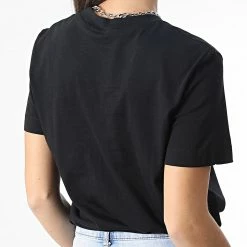 Offres 🎁 Tee 👕 Shirt Femme Stacked Logo Modern 9889 Noir de Calvin Klein 🔔 -France Calvin Klein Soldes 2024 calvin klein 342088 J20J219889 BEH 20221021T161334 04