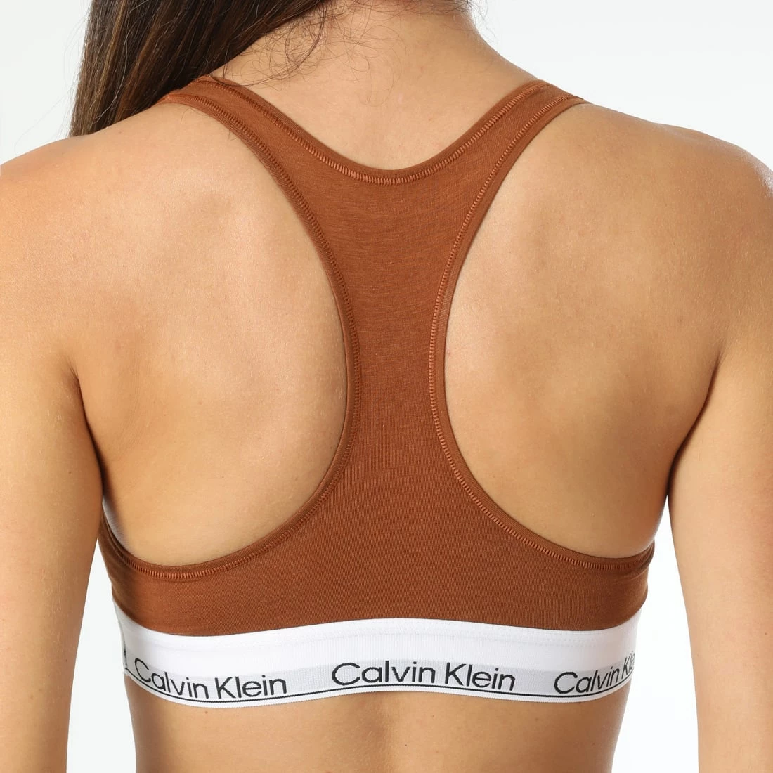 Budget ⌛ Brassière Femme QF7044E Marron de Calvin Klein ⌛ 2 Budget ⌛ Brassière Femme QF7044E Marron de Calvin Klein ⌛ – Image 2