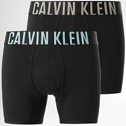 Nouveau 🎉 Lot De 2 Boxers NB2603A Noir de Calvin Klein 🧨