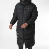 Promo ⌛ Doudoune Capuche Longue Essentials Non Down 2560 Noir de Calvin Klein 💯