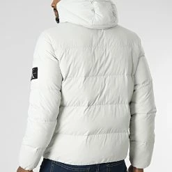 Offres 🛒 Doudoune Capuche 8412 Gris de Calvin Klein 👍 -France Calvin Klein Soldes 2024 calvin klein 342436 J30J318412 PRF 20221020T112658 04