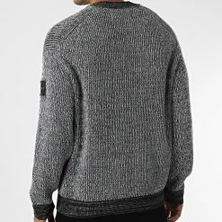 Promo 🎁 Pull Badge Plated 1685 Noir Chiné de Calvin Klein ✔️ 7 Promo 🎁 Pull Badge Plated 1685 Noir Chiné de Calvin Klein ✔️ -France Calvin Klein Soldes 2024 calvin klein 342610 J30J321685 BEH 20221027T152317 04