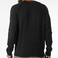 De gros 🥰 Pull Structure 0412 Noir de Calvin Klein 🔔 -France Calvin Klein Soldes 2024 calvin klein 342887 K10K110412 BEH 20221020T111913 04