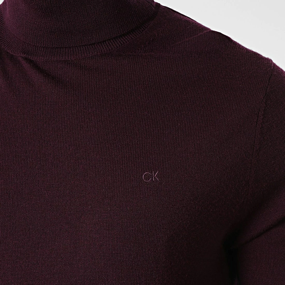 Sortie ⌛ Pull Col Roulé Superior 0420 Violet de Calvin Klein ✨ 2 Sortie ⌛ Pull Col Roulé Superior 0420 Violet de Calvin Klein ✨ – Image 2