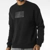 Les meilleures critiques de 🛒 Sweat Crewneck Textured Logo Box 0083 Noir de Calvin Klein ✔️