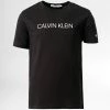 Meilleure affaire ⭐ Tee 👚 Shirt Enfant Institutional 0347 Noir de Calvin Klein ✔️