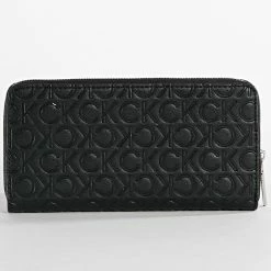Grosses soldes 💯 Portefeuille Femme CK Must Embossed 0253 Noir de Calvin Klein ✨ -France Calvin Klein Soldes 2024 calvin klein 343728 K60K610253 BAX 20221017T155315 04