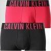 Remise 🥰 Lot De 2 Boxers NB2599A Noir Rose de Calvin Klein ⭐