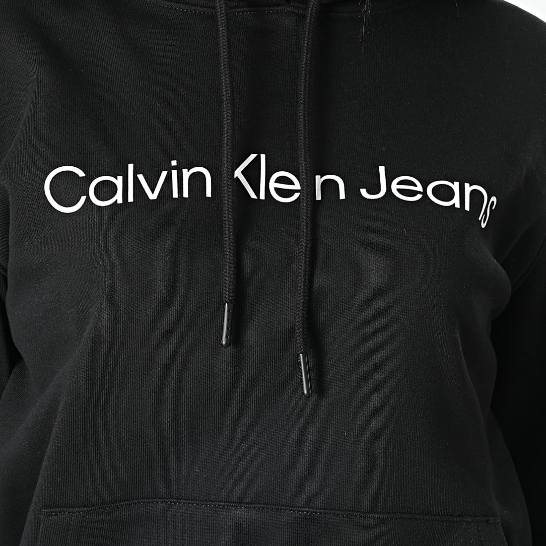 Grosses soldes 👍 Sweat Capuche Femme 0254 Noir de Calvin Klein 👍 2 Grosses soldes 👍 Sweat Capuche Femme 0254 Noir de Calvin Klein 👍 – Image 2