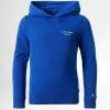 Meilleure vente 🎁 Sweat Capuche Enfant Stack Logo 1293 Bleu Roi de Calvin Klein 🔥