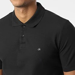 Budget 🎉 Polo Manches Courtes Logo Refined Pique 2964 Noir de Calvin Klein 🔥 -France Calvin Klein Soldes 2024 calvin klein 344704 K10K102964 013 20221027T151932 02