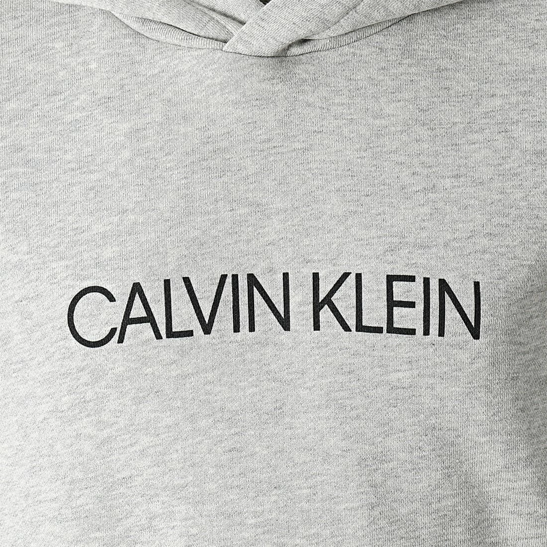 Coupon 👏 Sweat Capuche Enfant Institutional Logo 0163 Gris Chiné de Calvin Klein 🎉 2 Coupon 👏 Sweat Capuche Enfant Institutional Logo 0163 Gris Chiné de Calvin Klein 🎉 – Image 2