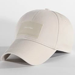 Acheter 🤩 Casquette Patch BB 9927 Beige de Calvin Klein ⌛