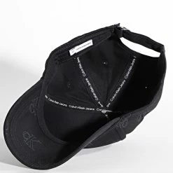 Promo ⌛ Casquette sport Essential 0175 Noir de Calvin Klein 🤩 -France Calvin Klein Soldes 2024 calvin klein 345210 K50K510175 0GJ 20221116T155102 04