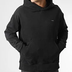 Sortie 🥰 Sweat Capuche Cotton Comfort 0606 Noir de Calvin Klein 🛒 -France Calvin Klein Soldes 2024 calvin klein 345284 K10K110606 BEH 20221028T115324 03