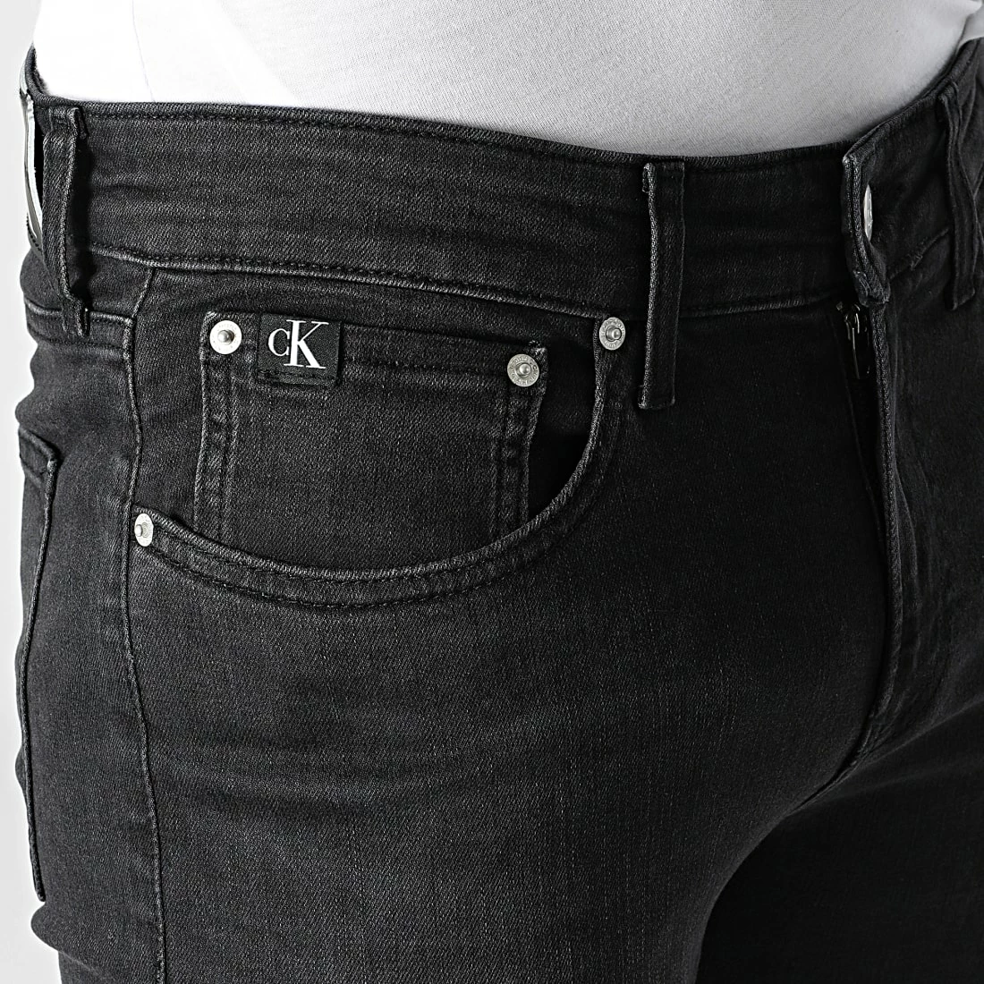 Sortie 💯 Jean Skinny 2402 Noir de Calvin Klein 👏 2 Sortie 💯 Jean Skinny 2402 Noir de Calvin Klein 👏 – Image 2